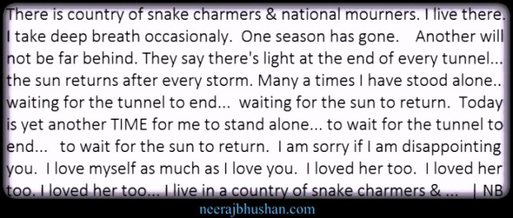 India - A Country Of Snake Charmers & National Mourners