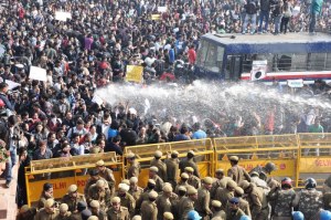 Facing the youth anger must embarrass the Indian Government. Photo by B.B.Yadav