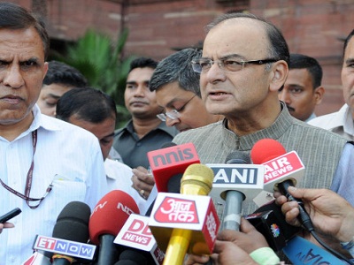 Finance Ministr Arun Jaitley